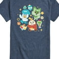 thumbnail image 3 of Pokémon - Sprig Fuec Quax Cafe - Men's Short Sleeve Graphic T-Shirt, 3 of 5