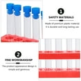 thumbnail image 3 of 3 Sets Experimental Test Tubes Plastic Test Tube Racks Professional Supply, 3 of 8