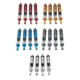 thumbnail image 4 of Ruiboury 4pieces 1/12 Front Rear Shock Absorber Aluminum Alloy Smooth Rc Front Rear Shock Absorber For Wltoys 12402 RC Car Part Silver, 4 of 6