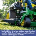 thumbnail image 3 of LotFancy 2Pcs 11x4.00-5" Tire and Wheel for Zero Turn Lawn Mowers, Flat Free Solid Smooth Tread Tire, 3 of 7