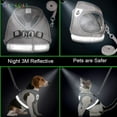 thumbnail image 3 of BadPiggies Dog and Cat Universal Harness with Leash Set Escape Proof Adjustable Reflective Soft Mesh Corduroy Dog Harnesses, 3 of 8