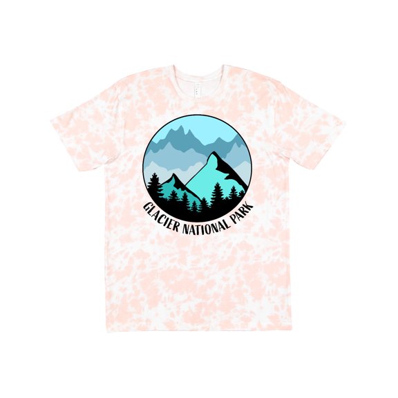 Inktastic Glacier National Park Montana Mountains T-Shirt