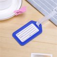 thumbnail image 2 of Harpily Business Card Holder 1Packs Luggage Tag Anti Loss Suitcase Tag Suitcase Boarding Pass Check Tag Tag Luggage Tag Tag One Size Blue, 2 of 4