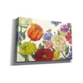 thumbnail image 2 of Epic Graffiti 'Colorful Flowers On White' by Carol Rowan, Giclee Canvas Wall Art, 40"x26", 2 of 8