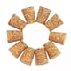 thumbnail image 2 of 5-100pcs cork stoppers wine bottle cork cork wooden conical cork replacement all kinds of cork for wine beer bottle crafts, 2 of 5