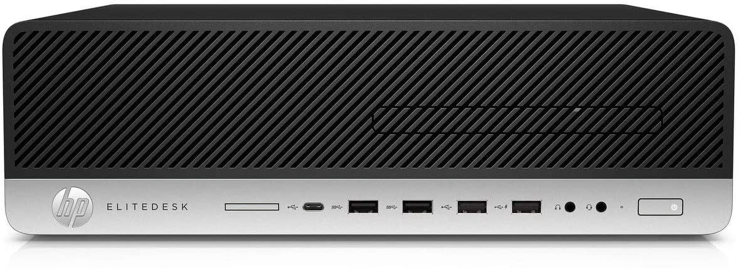 HP EliteDesk 800G3 Desktop Computer | Intel i5-6500 (3.2) | 16GB DDR4 RAM | 500GB SSD Solid State | Windows 10 Professional | Home or Office PC