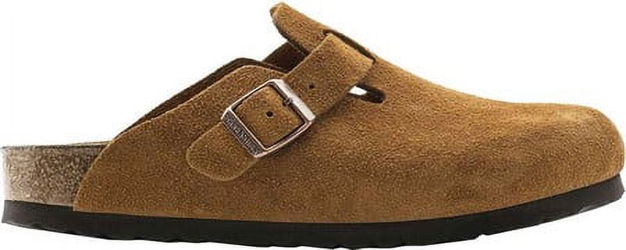 Birkenstock Boston Suede with Soft Footbed