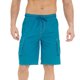 thumbnail image 2 of Pantalones Cortos para Hombre de Cintura Elástica con Bolsillos Pantalones de Verano Casuales de Color Sólido, Poliéster Ligero de Moda para la Playa, la Natación Y el Uso Diario, 2 of 6