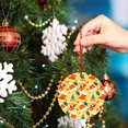 Christmas Day Ornaments, Christmas Round pendant decoration, Holiday