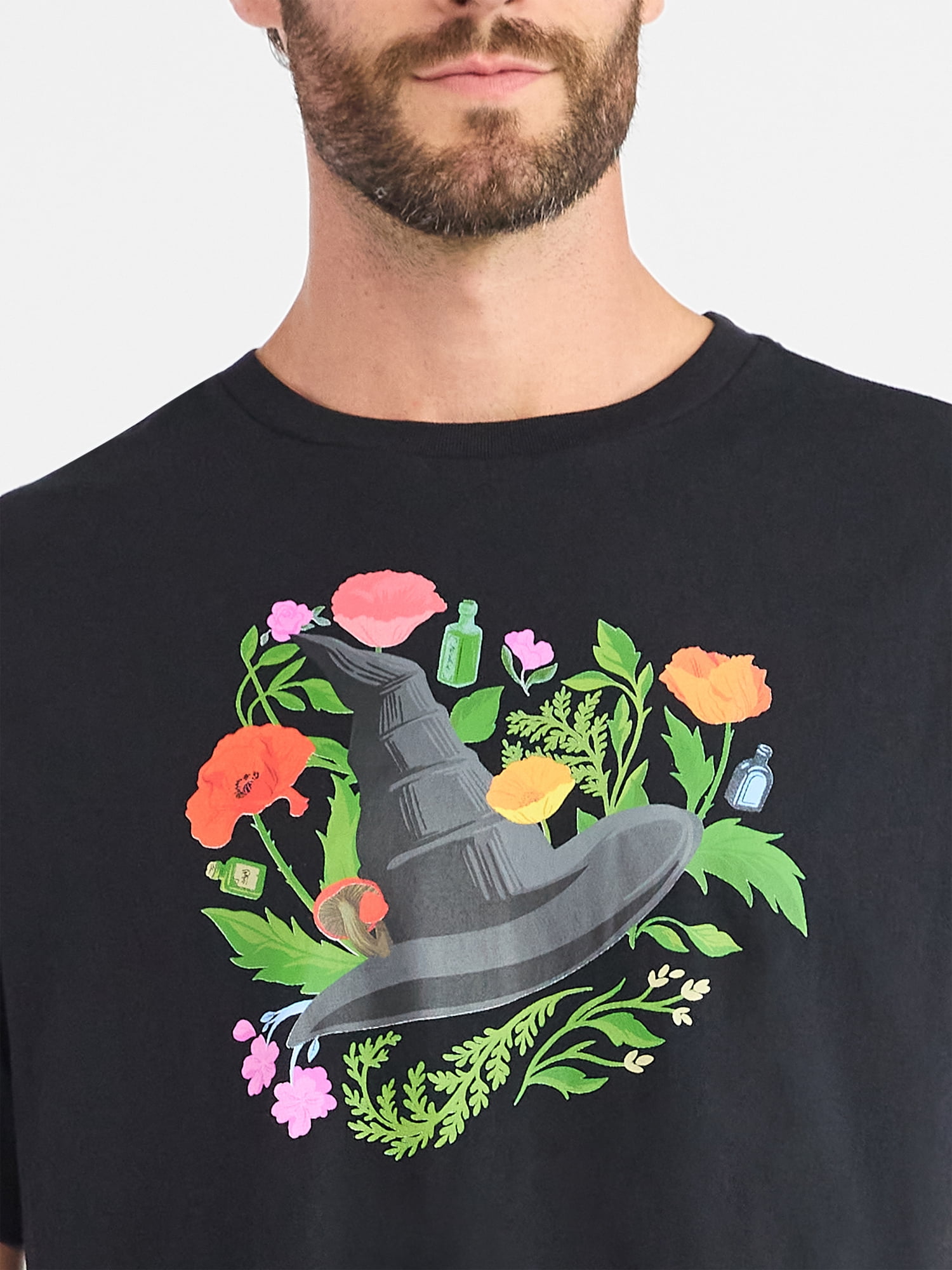 Wicked Men's and Big Men's Front Back Graphic Tee with Short Sleeves, Sizes S-3XL