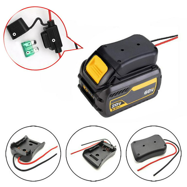 Mduoduo Battery Adapter Li-Ion Battery Converter for Dewalt Boschs Decker  Makita DIY 