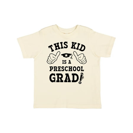 

Inktastic This Kid Preschool Grad Gift Toddler Boy or Toddler Girl T-Shirt