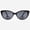 Black, variant on Bifocal Sunglasses for Women - Reader Sunglasses with Bifocals - Cat Eye Reading Sun Glasses with Built In Readers - Verona by VITENZI in Tortoise 2.25