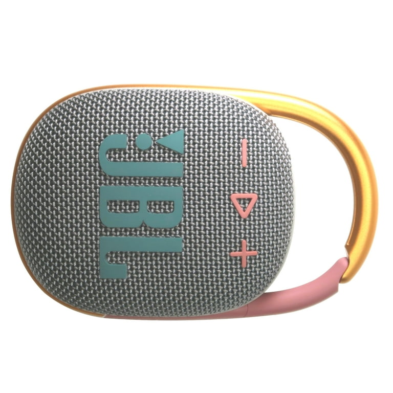 JBL Clip 4 Portable Bluetooth Speaker (Gray) - Walmart.com