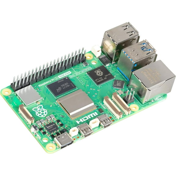 Raspberry Pi 5 16GB RAM Broadcom BCM2712 Arm Cortex-A76 2.4GHz Quad-core 64-bit Single Board Computer