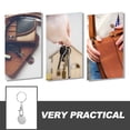 thumbnail image 4 of 4Pcs Shopping Trolley Token Key Ring Trolley Token Coin Keyring Supermarket Shopping Cart Token Keychain, 4 of 9