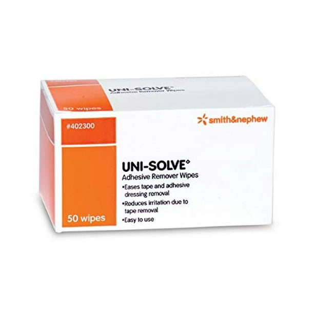UniSolve Adhesive Remover Wipe Wipe, 402300 Pack of 50