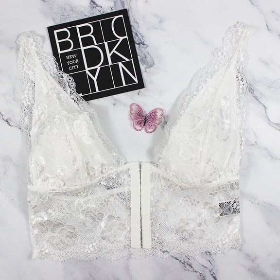 Women V-neck Halter Sleeveless Tops Lace Mesh Slim Tank Top