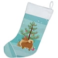 thumbnail image 2 of Carolines Treasures CK3555CS Pomeranian Christmas Tree Christmas Stocking, 2 of 3
