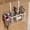 White, variant on Sofinny 3-in-1 Hair Dryer Holder Hanging Cabinet Door/Adhesive Wall Mount/Countertop, Adjustable Height Hair Tool organizer Under Sink, Metal-Black