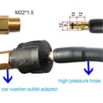 thumbnail image 4 of High Pressure Washer Quick Connect Hose Fitting Union A M22 14mm Hose Adapter Connector For Karcher Washer, 4 of 5