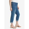 thumbnail image 3 of Roaman's Women's Plus Size Classic Stretch Boyfriend Jean, 3 of 5