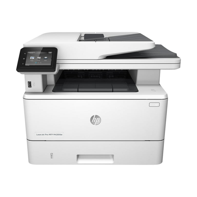 HP LaserJet Pro M426fdw Laser Multifunction Printer - Monochrome - Copier/Fax/Printer/Scanner - Automatic Duplex Print - sheets Input - Wireless LAN - Walmart.com