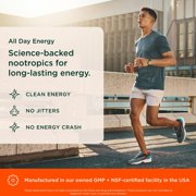 Genius Caffeine - Sustained-Release Microencapsulated Caffeine Pills for Smooth, Long-Lasting Energy & Focus - No Jitters or Crash - 100mg per Capsule - 100 Servings - Natural Performance Booster