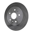thumbnail image 3 of KarParts360 For Toyota Avalon 2013 14 15 16 17 2018 Brake Rotor Rear | Cast Iron | Turned Ground | Solid | 114.3MM Bolt Circle | 282MM Rotor Diameter, 3 of 4