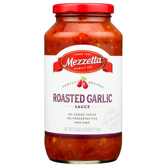 2X-Mezzetta Roasted Garlic Pasta Sauce - 25 oz