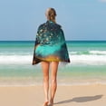 thumbnail image 4 of Landscape Butterfly Beach Towel Microfiber Beach Towels Sand Free Quick Dry Lightweight Travel Towels, 4 of 7