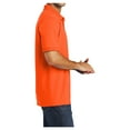 thumbnail image 3 of Mafoose Mens Core Blend Jersey Knit Male Polo Safety Orange 3XL, 3 of 6