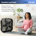 thumbnail image 3 of Lasko Cool Colors 20" 3-Speed Weather Resistant Box Fan, Black B20301, New, 3 of 12