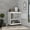 7#Light Oak, variant on DUOSONG Bar Cart Aloha, Lower Panel, Six Bottle Cubbies, One Cabinet, Light Oak / White Finish Light Oak Particle Board Furniture Dining Furniture Kitchen Islands & Carts