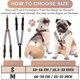 thumbnail image 4 of 2 Pieces Dog Diaper Suspenders Belly Bands Canine Harness Keep Diaper On Your Dog For Small Medium And Large Dogs (black, Brown, Small) Small, 4 of 5