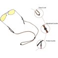 thumbnail image 3 of 5 Pcs Chaînes de Sangle de Lunettes Réglables, Multi-Couleurs en Cuir Pu, 3 of 5