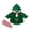 Green, variant on RUINIXCW Newborn Baby Boy Girl My First Christmas Outfit Velvet Romper Infant Santa Claus Costume Long Sleeve Fur Trim Red Hooded Jumpsuit with Socks
