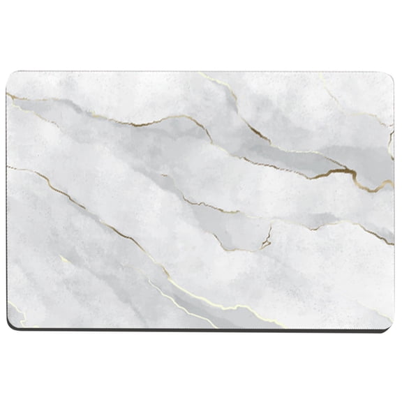 CSCHome Absorbent Quick-Drying Bath Mats,Soft Diatomaceous Earth Floor Mats Bathroom Non-slip Bedroom Carpet Foot Mats(White)