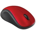 thumbnail image 3 of Logitech Full Size Wireless Mouse, Red, Walmart Exclusive, 3 of 5