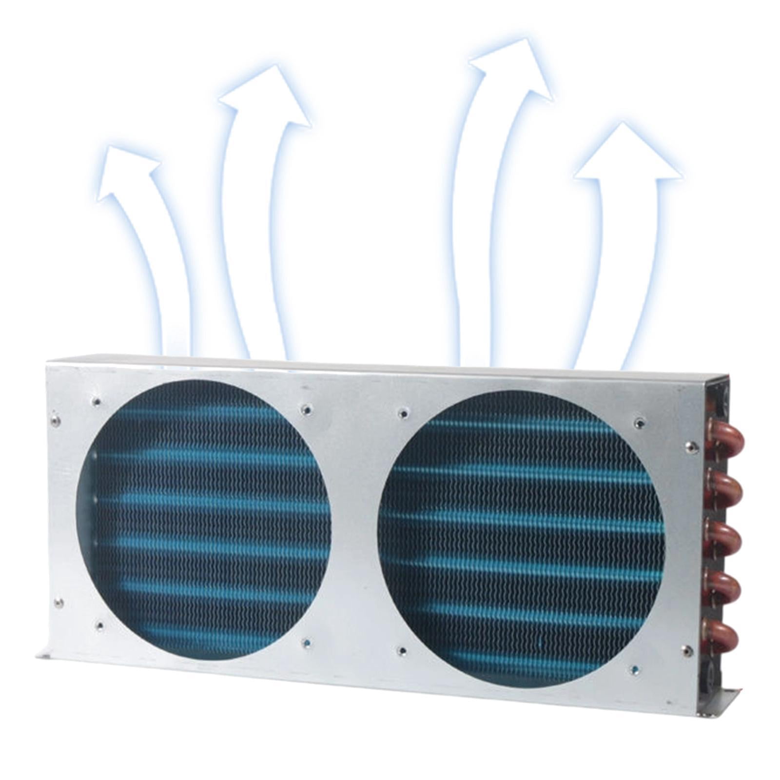 Refrigerator Condenser Coil Cooling Radiator with Copper Tube Aluminum Fin for Industrial Equipment DIY
