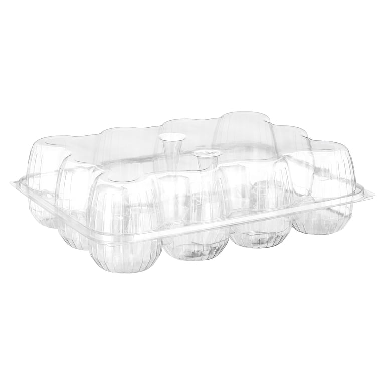 Way To Celebrate Clear Cupcake Carrier, 4-Pack photo 1