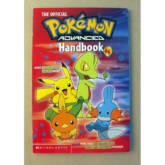 Pre-Owned The Official Pokemon Advanced Handbook #4 - Scholastic 2003 (POKEMON, 4) by Maria S. Barbo (2003) Paperback Paperback