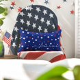 thumbnail image 5 of 4th of July Patriotic Throw Pillow Cover, 12 x 20 Inch Independence Memorial Day America Stars Cushion Case for Sofa Couch, 5 of 6