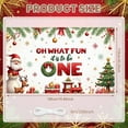 thumbnail image 2 of Festive Santa Banner Christmas Train Decoration Holiday Prop for Kids Party Celebration Winter Theme, 2 of 9