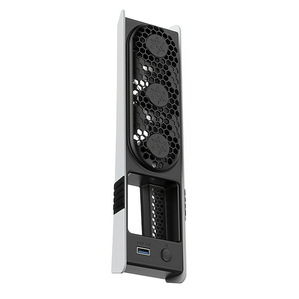 Ventilador Enfriamiento Con Puerto USB Y RGB para Pro/PS5 Slim Disc & Digital ()
