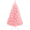 Pink, variant on Yaheetech 4.5ft Pre-lit Spruce Artificial Christmas Tree, Black