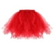 thumbnail image 2 of Falda Tutú de Ballet Para Mujeres Niñas Niños Sunnimix Rojo, 2 of 8