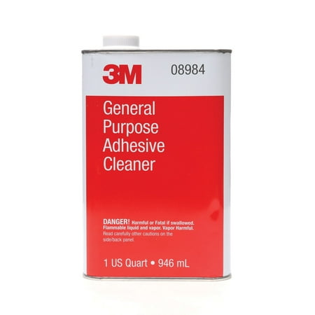 3M 08984 General Purpose Adhesive Cleaner, 1 (Best Floor Adhesive Remover)