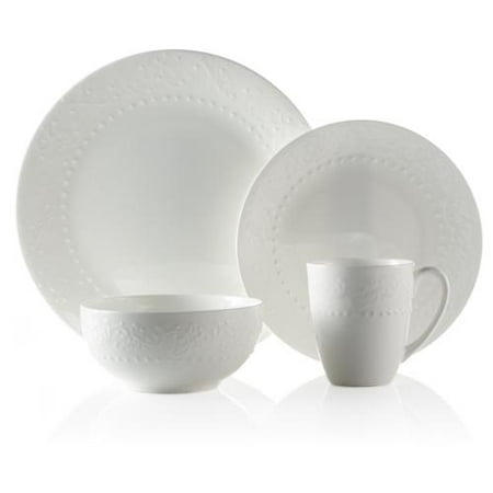 Roscher 32-piece Scroll Hobnail Bone China Dinnerware Set - Walmart.com Roscher 32-piece Scroll Hobnail Bone China Dinnerware Set - Walmart.com