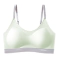 thumbnail image 2 of akafmk Girls Sports Bras with Pad Seamless Breathable Training Bras for Teens 7-13 Years, 2 of 5